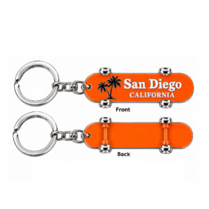 KC 084 San Diego Skateboard Palm Front & Back