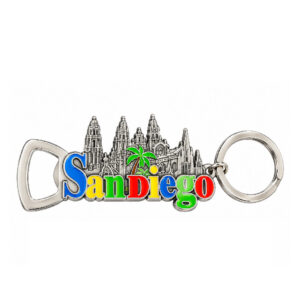 KC 125 San Diego Color Latter, Balboa Bottle Opener Keychain
