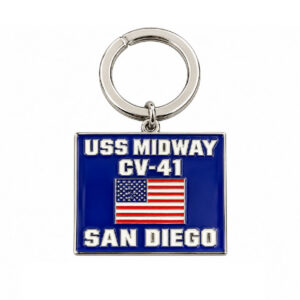KC 4001 USS Midway CV-41 Keychain