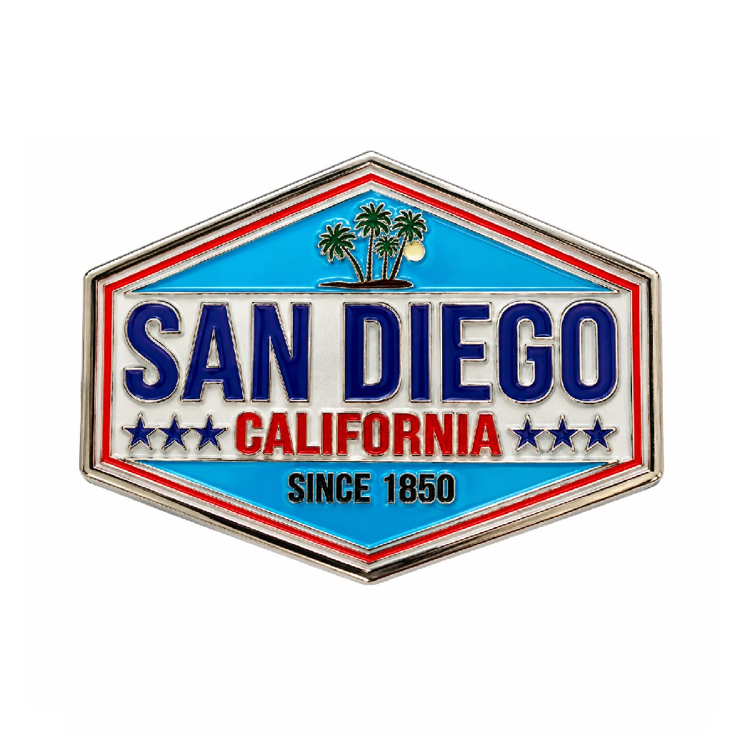 MM 024 Classic San Diego Califronia Design with Palm Trees