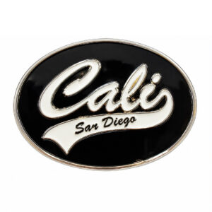 MM 025 Oval Cali San Diego Design Magnet with a Classic Look