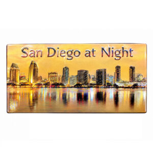PM 02 San Diego at Night Photo Magnet