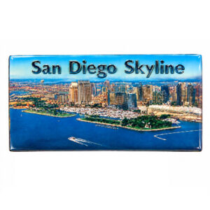 PM 03 San Diego Skyline Photo Magnet