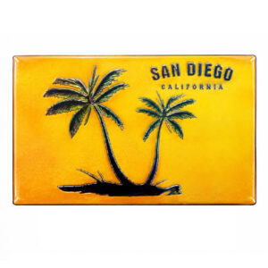 PM 06 San Diego Palm Trees Photo Magnet