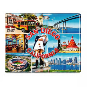 PM 09 San Diego Collage Photo Magnet