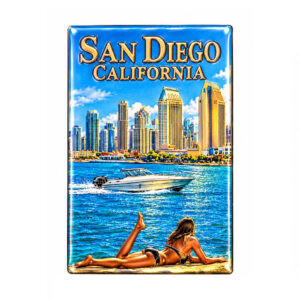 PM 12 San Diego California Photo Magnet