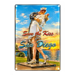 PM 18 Save the Kiss for San Diego Photo Magnet